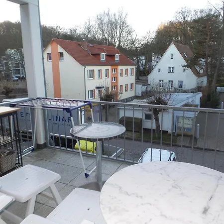 Direkt Am Mit Suedbalkon, Freia 13, Apartmán Binz